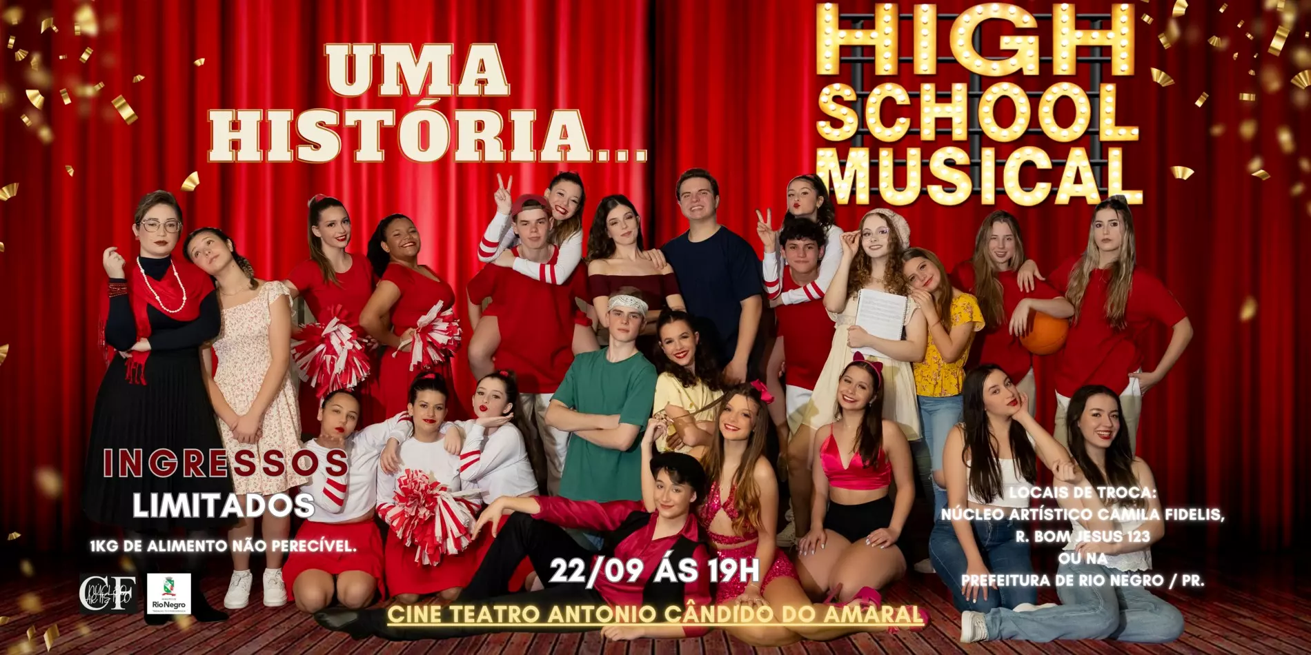 Rio Negro terá o espetáculo de dança “Uma história... High School Musical”